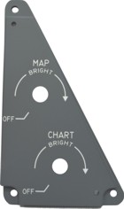 MAP-CHART lighting (F/O's side)
